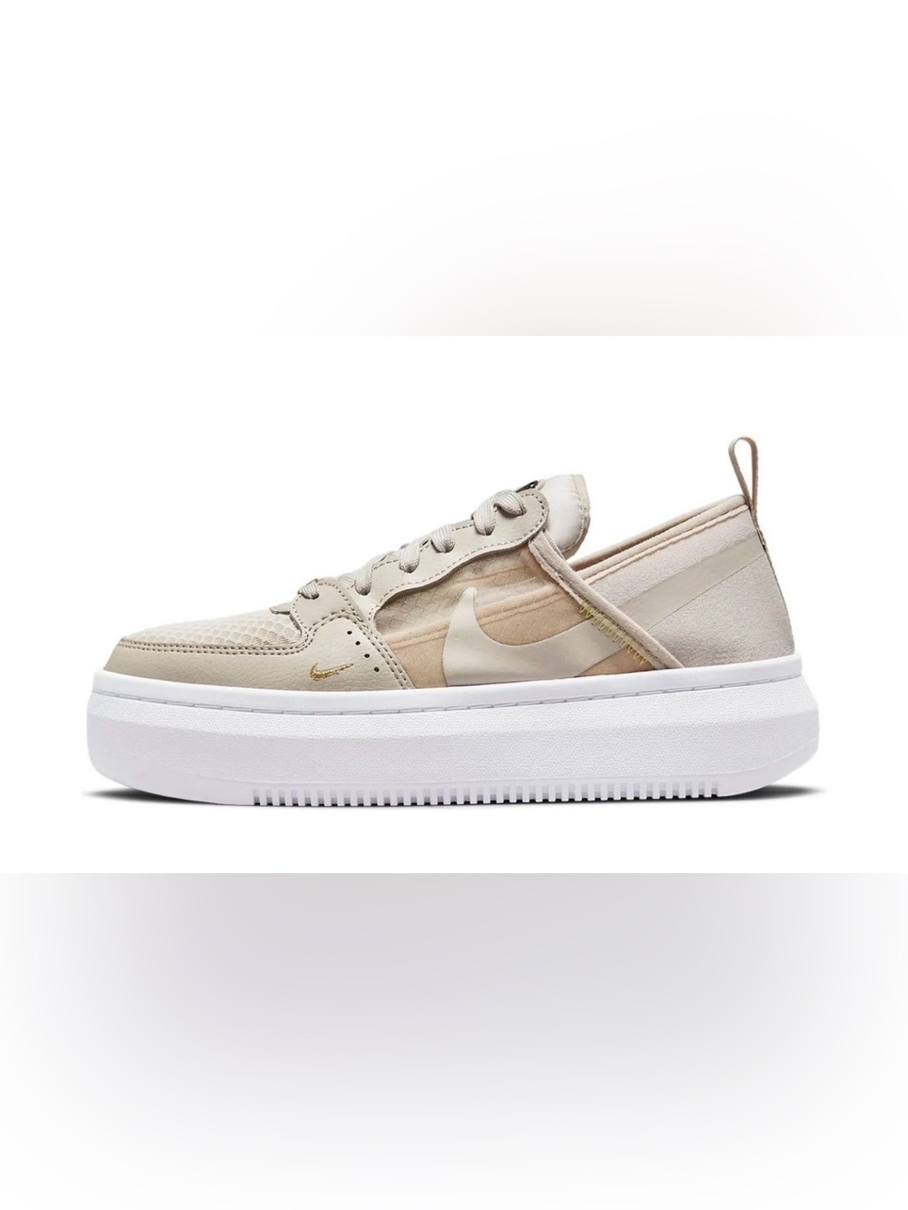 Nike Court Vision Alta TXT 'Cream' sneakers